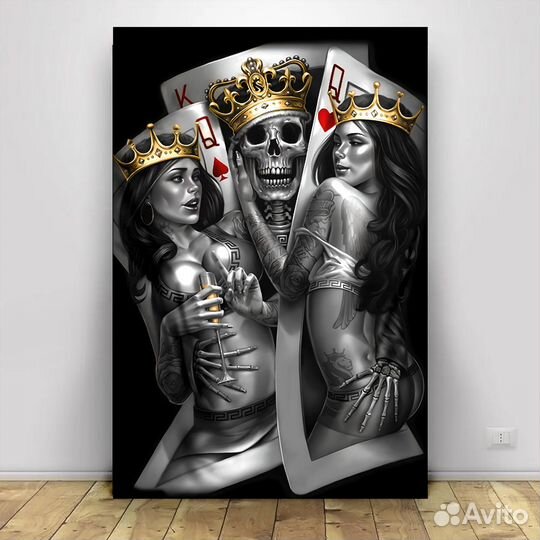 Печать на холсте. Портрет по фото