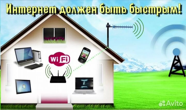 Интернет в деревню 4G