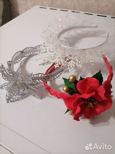 Новогодние ободки