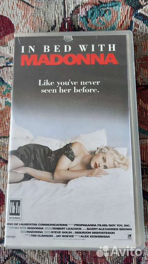 Оригинальная видеокассета Мадонна