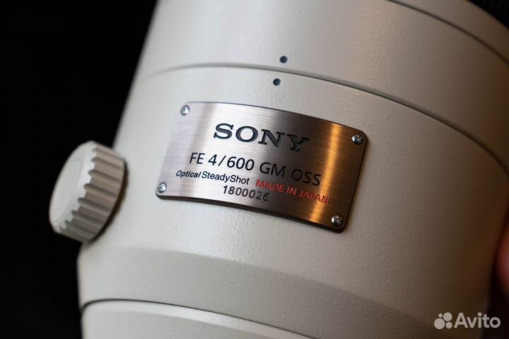 Объектив Sony FE 600mm f/4 GM OSS