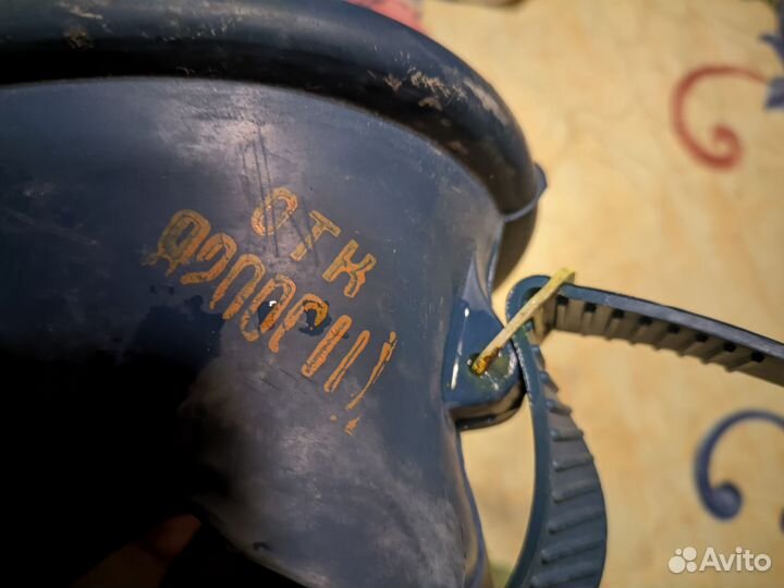 Маска для подводного плавания из СССР