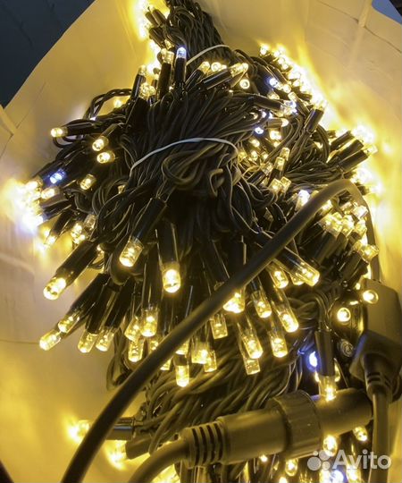 Уличная гирлянда премиум с мерцанием IP67