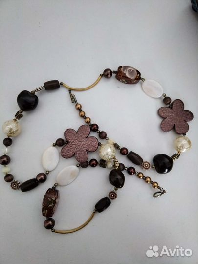 Бусы из минералов