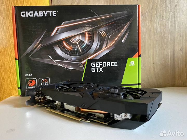 Видеокарта Gigabyte GTX1660ti 6GM Гарантия