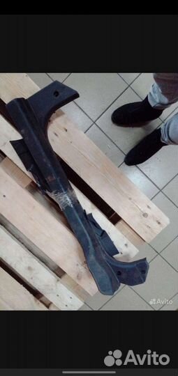 Пороги пластиковые на priora