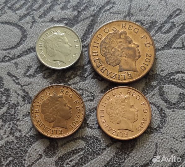 Великобритания наборы монет