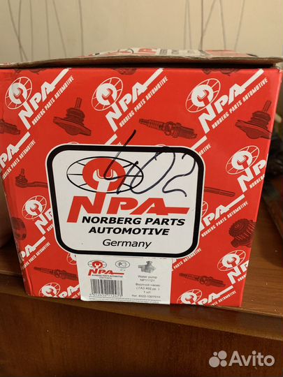 Водяной насос NPA np11121 новый