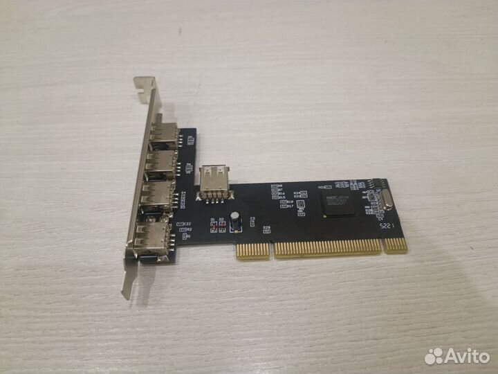Адаптер PCI - USB 2.0, 1.0 dexp
