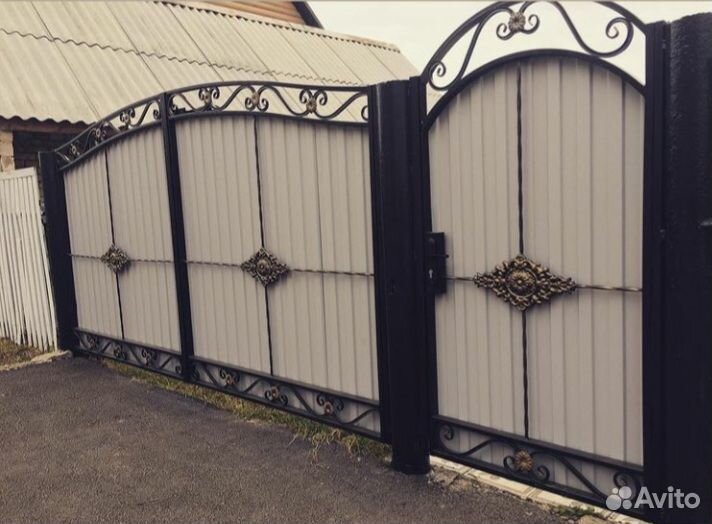 Кованые ворота