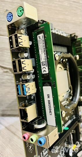 Комплект x99 2011v3 Xeon 2630v3 16gb DDR4