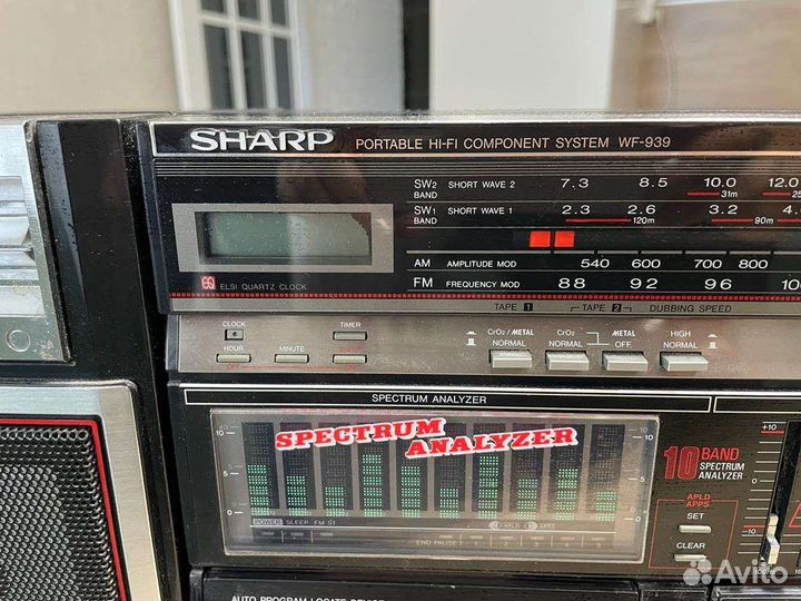 Магнитофон sharp