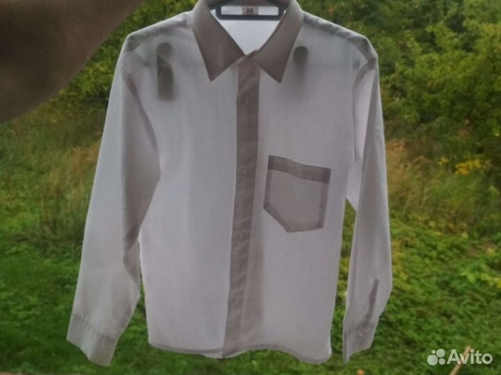 Рубашкка на мальчика 116 размер