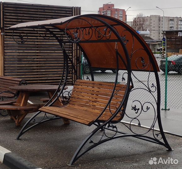 Качель подвесная садовая