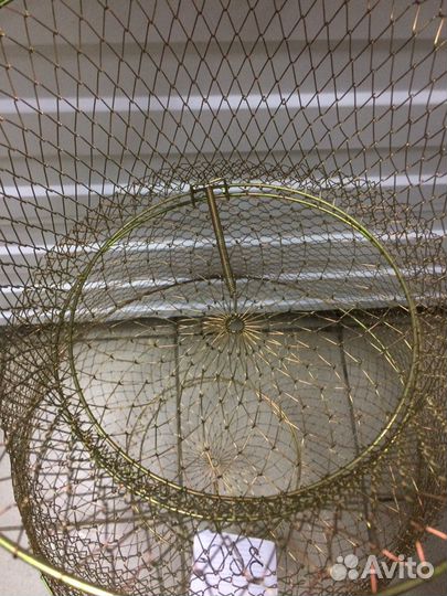 Садок рыболовный металлический