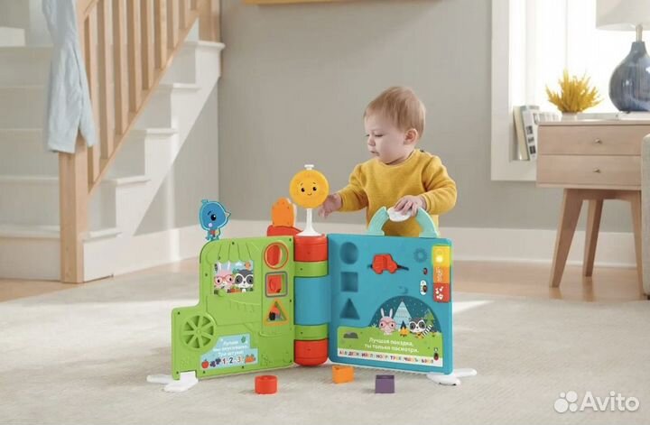 Интерактивная книга fisher price HCL02