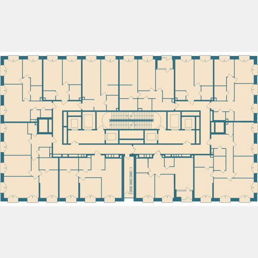 2-к. квартира, 57,6 м², 6/33 эт.
