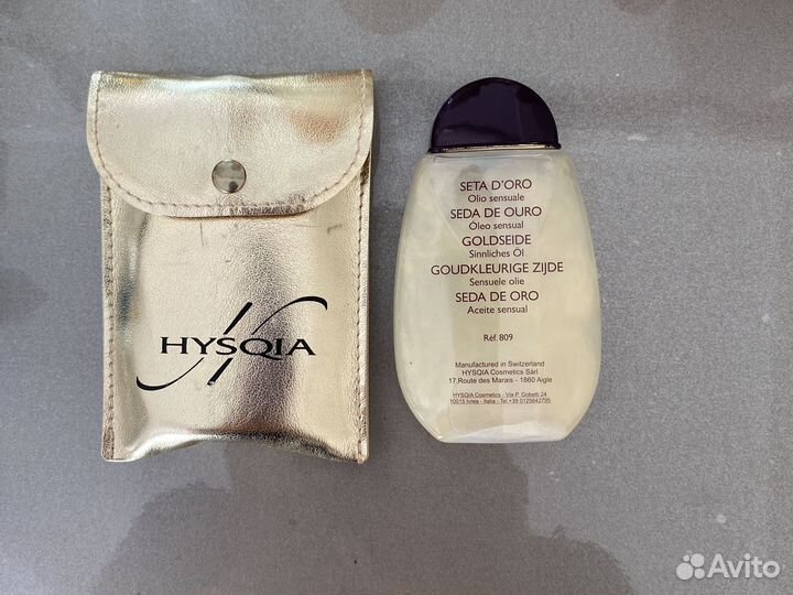 Масло для тела hysqia golden silk