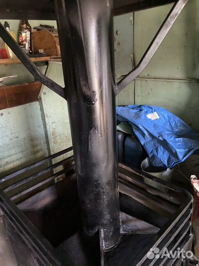 Печь для бани с баком