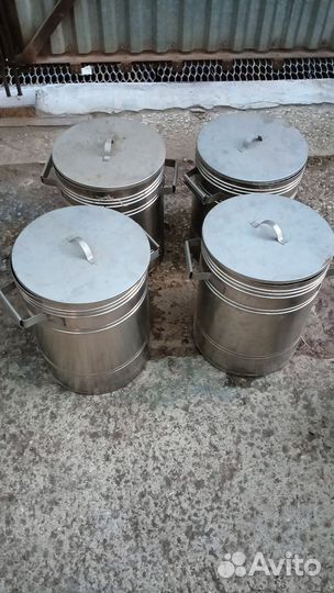 Баки и вёдра из нержавеющей стали