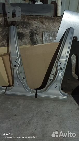 Стойки дверные боковые левая и правая ланос