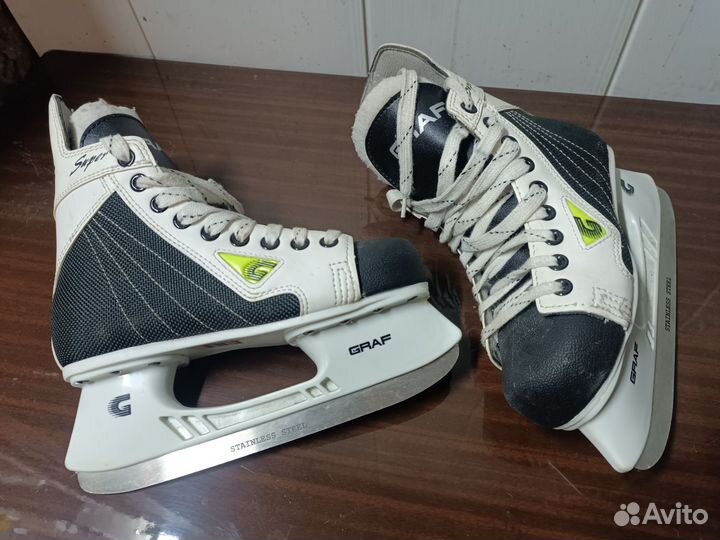 Коньки хоккейные Graf 37 размер