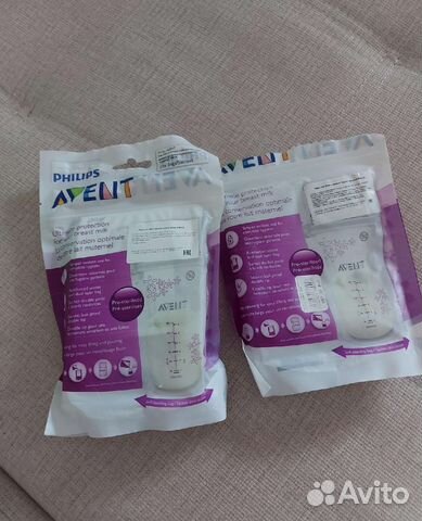 Пакеты для заморозки молока Авент Avent Philips