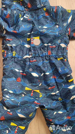 Зимний комбинезон lassie 98 для мальчика