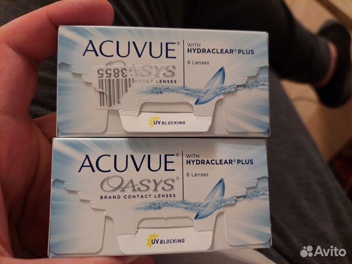 Линзы контактные