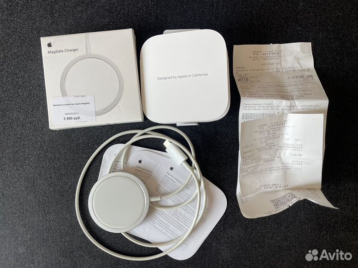 Зарядное провод Apple MagSafe новый оригинал
