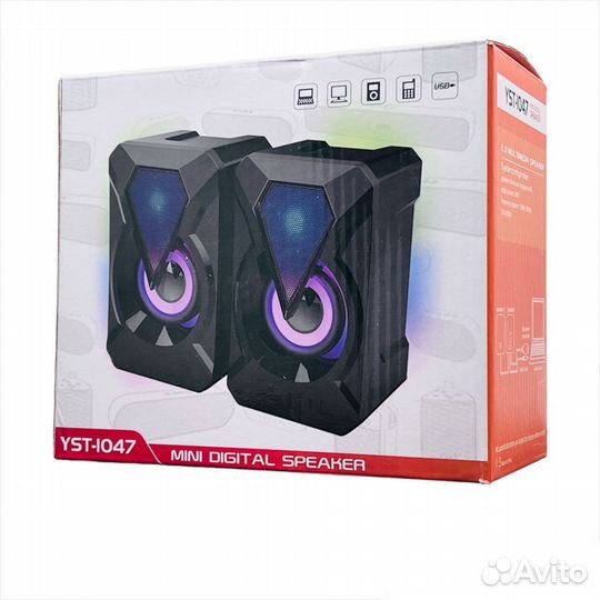 Активная акустич. система 2.0 YST-1047 Black