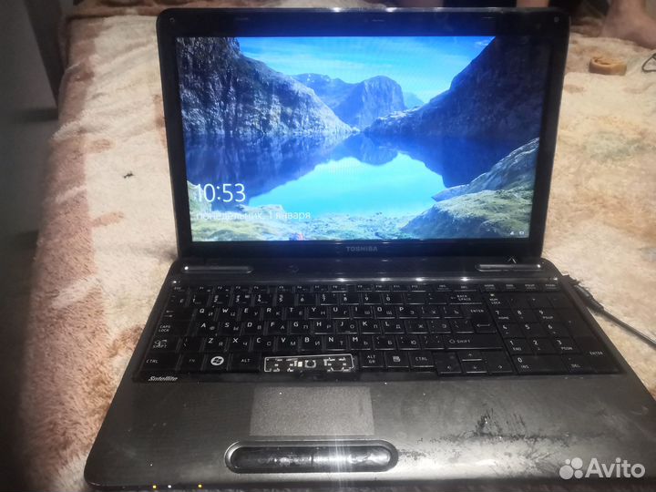 Ноутбук на запчасти Toshiba