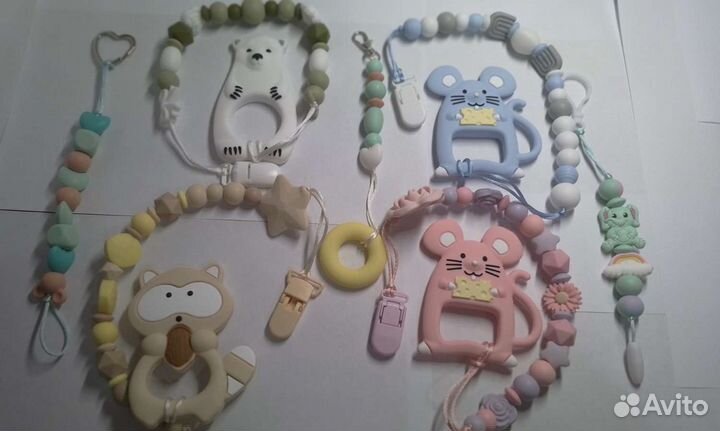 Силиконовые грызунки