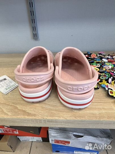 Crocs женские розовые