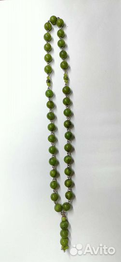 Четки 33 молебные. Байкальский нефрит