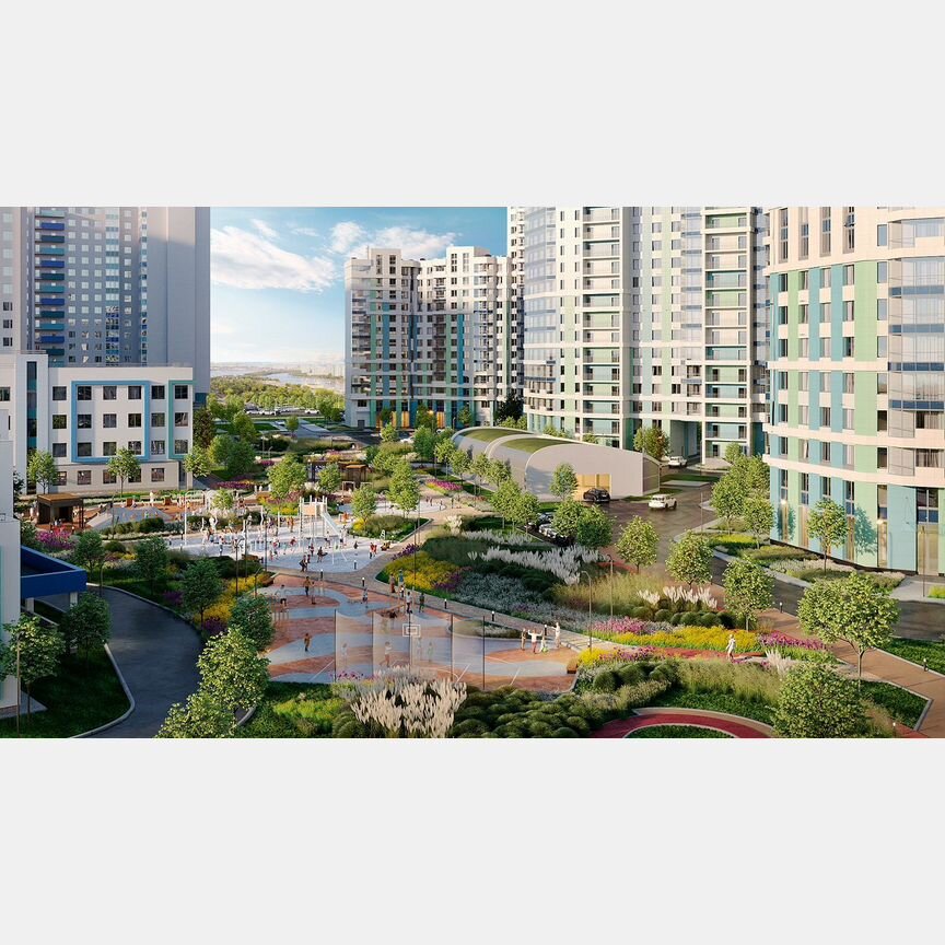 1-к. квартира, 47 м², 6/20 эт.