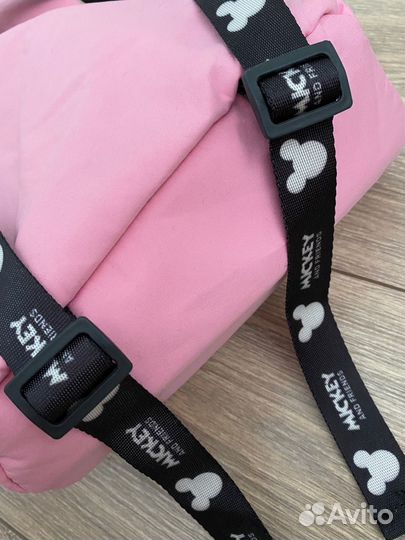 Рюкзак детский zara черный розовый