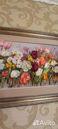 Картина из лент