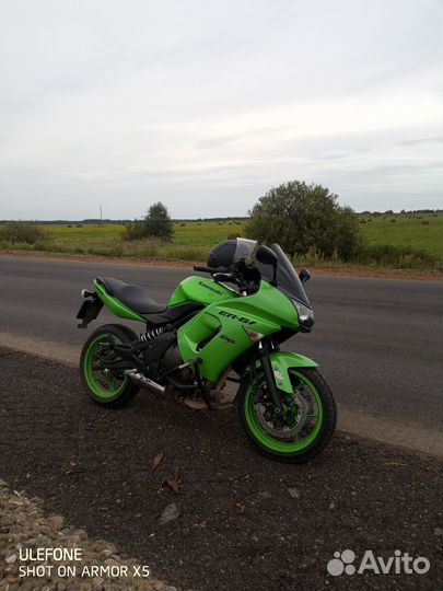 Мотоцикл Kawasaki ninja EX650A(ER6F)