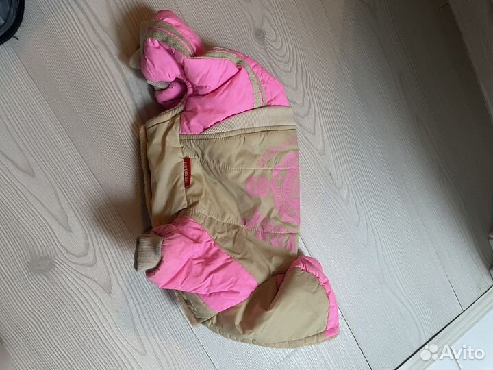 Комбинезон для маленькой собаки зима