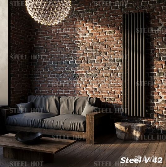 Вертикальный дизайн радиатор Steel-Hot от завода