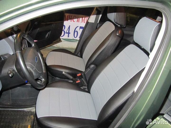 Авточехлы из экокожи Форд Фьюжен