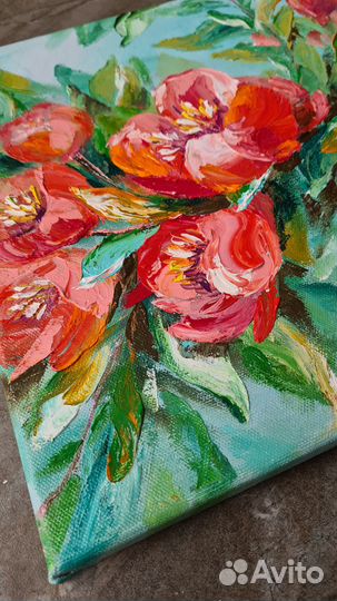 Картины цветы церковь