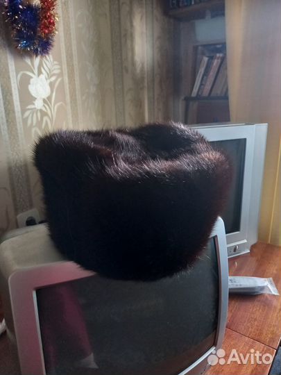 Норковая шапка мужская