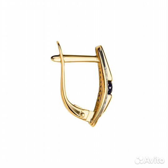 Серьги Золото с бриллиантами