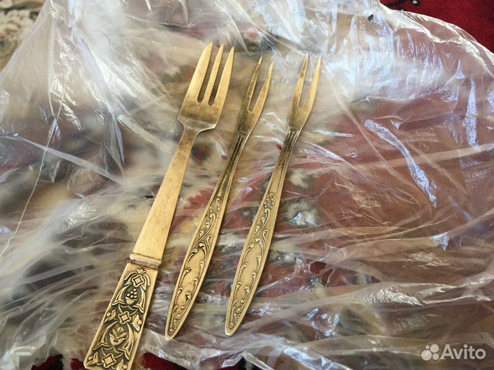 Мельхиоровые ложки и вилки