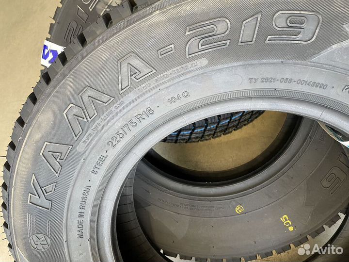 КАМА Кама-219 225/75 R16 104Q
