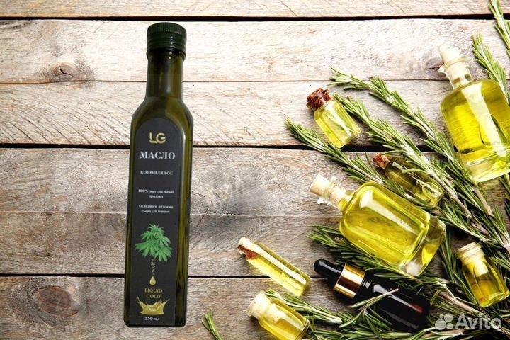 Масло конопляное холодного отжима K0025