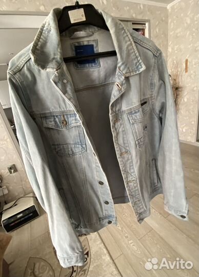 Джинсовка zara мужская