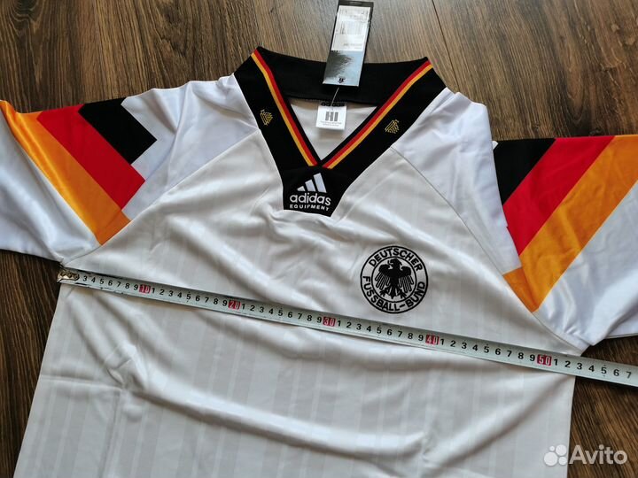 Germany 1992 Adidas футбольная майка